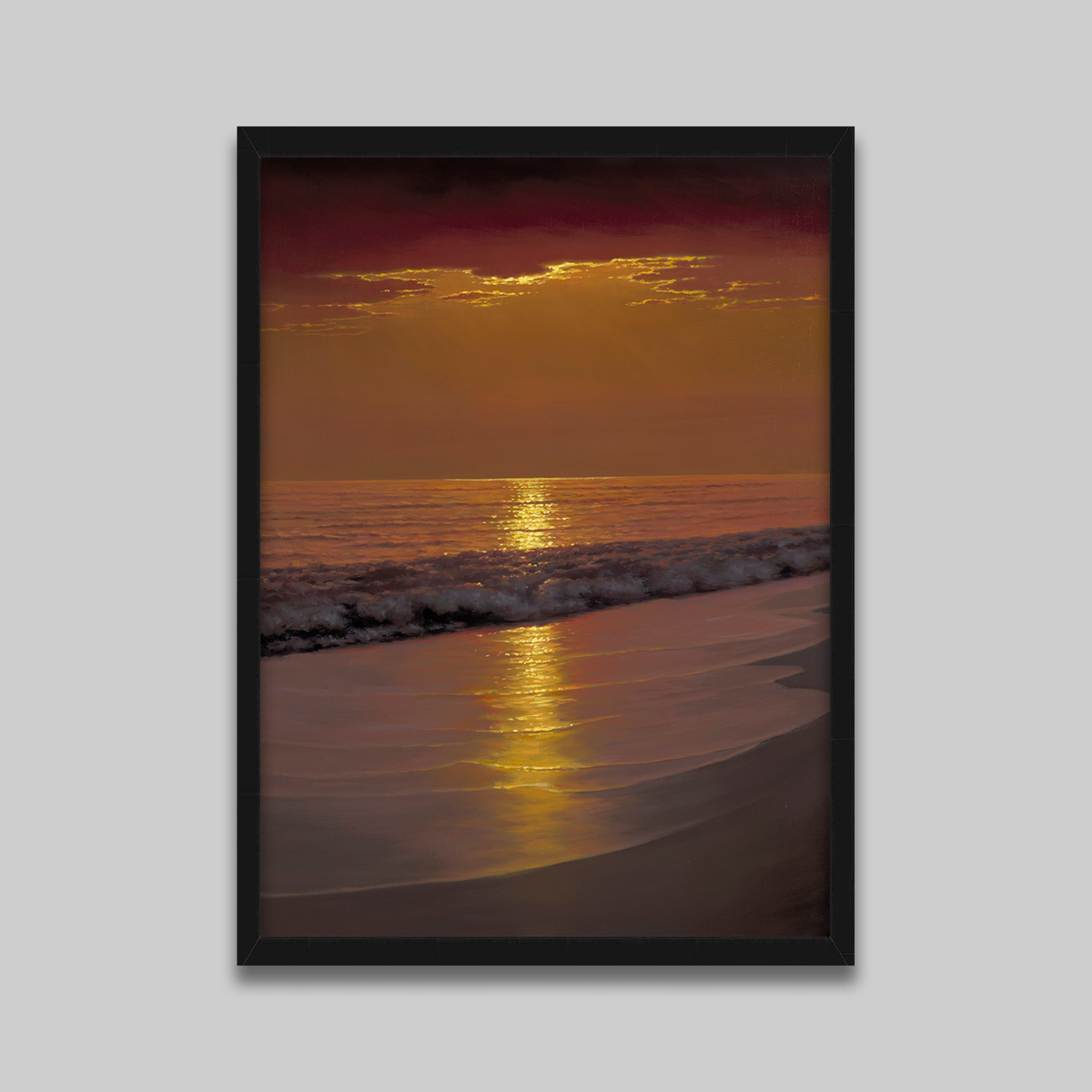 Rino Gonzalez Graceful Waves Giclee 22 x 16 Inches – The Artistry